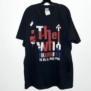 “The Who” Band Merch Oversized Graphic Tee XL​​​​​